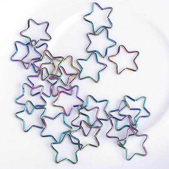 10Pcs Women Stainless Steel Heart Star  Helix Cartilage Studs Piercing Earrings