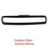 Car Upgrade Stickers Styling Carbon Interior Mirror Cover For Jeep Grand Cherokee 2017 Modification Decoration Accessories