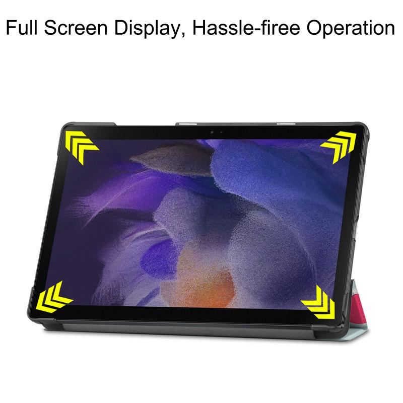 PU Leather PC Funda Tablet For Samsung Galaxy Tab A8 2021 Case 10.5 SM-X200 For Samsung Tab A 8 A8 Cover 2021 SM-X205 X200