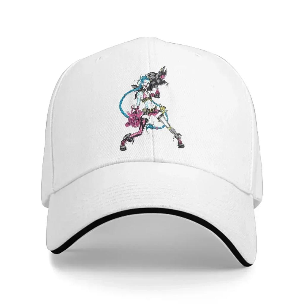 Jinx Havoc Baseball Cap Unisex Hats Visor Protection Snapback Acrane Anime Gifts Caps