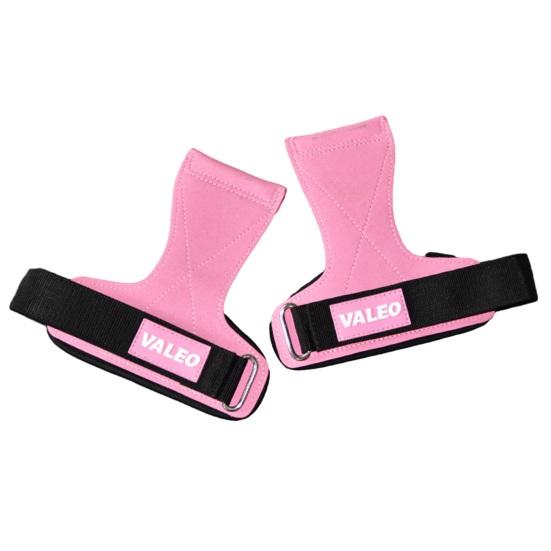 1 Pair Weight Lifting Wrist Straps with Fastening Tape Adjustable Thick Padded Weightlifting Powerlifting Hand Straps Sports Supplies