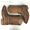 Vintage RED WING Arbeits-/Pecos-Stiefel aus der Zeit vor den 1980er Jahren Größe 8E (Ca.. 26,0 cm) Dunkelbraunes Fahrrad/Stiefel(GEBRAUCHT)