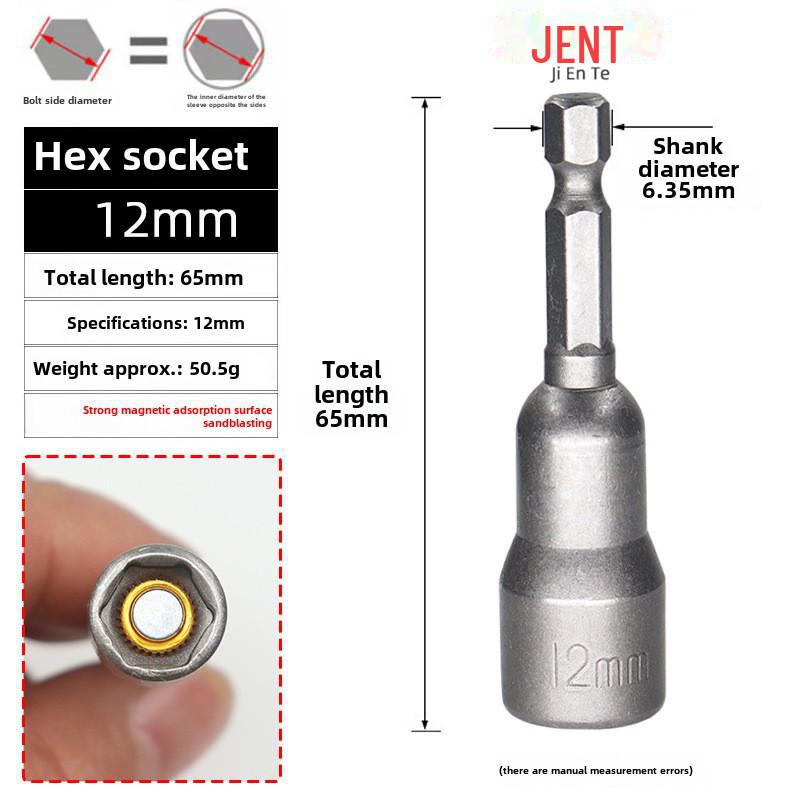 Magnetic Hexagonal Handle Screw Socket Head Drill Accessories
