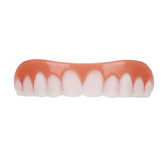 Yousheng Natural Shade Cosmetic Teeth Cover Comfortable Silicone Freedom to Smile Fake Teeth Cover for Dance Hall