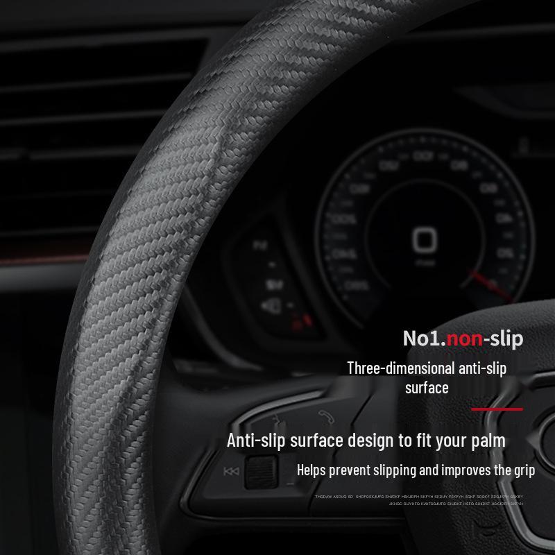 Premium Genuine Leather Steering Wheel Cover for BAIC BJ20, BJ30, BJ40, F40, BJ80