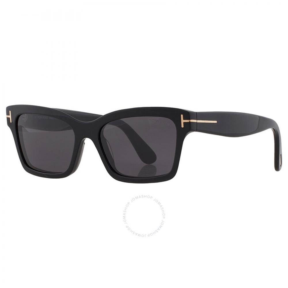 Tom Ford Mikel Smoke Cat Eye Ladies Sunglasses Ft1085 01a 54