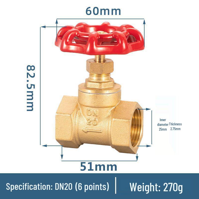 All-copper High-temperature Stop Valve for DN15 To 2-inch Pipes, Compatible with Steam, Air Conditioning, and Water Systems.
