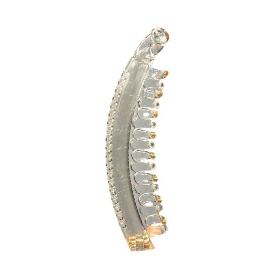 Large Banana Hair Clip Anti-slip Teeth No Damage Hair Clip Back Head Hair Claw High Bun Hair Accessory