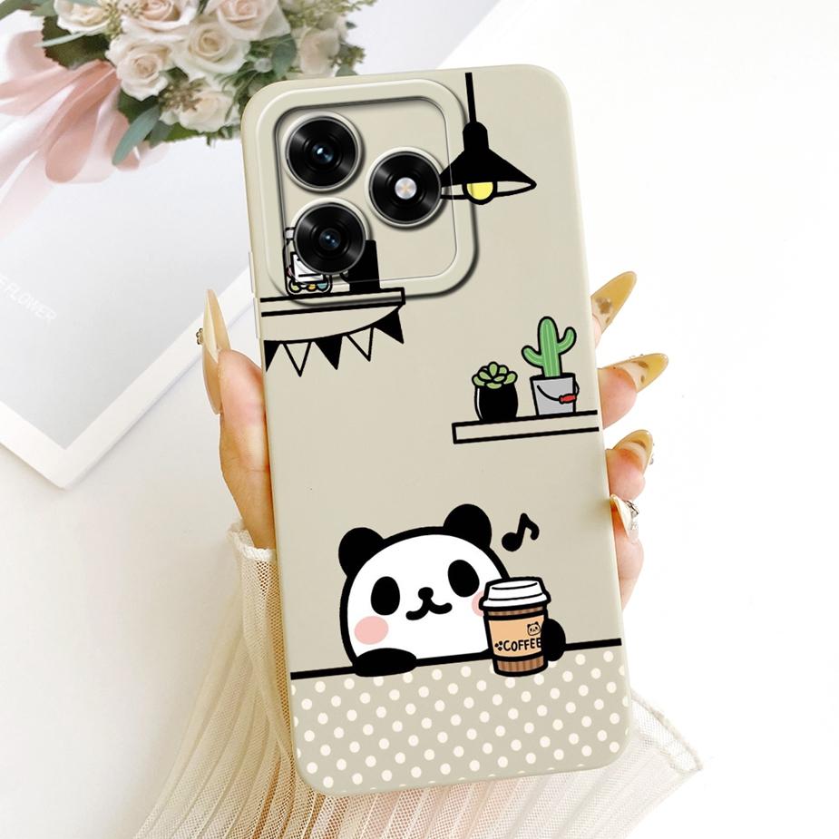 For Honor X5C Plus Case NLA-LX1 Cute Panda Dog Funny Cartoon Cover Soft TPU Phone Case For Honor X5C HonorX5C Plus Fundas Bumper