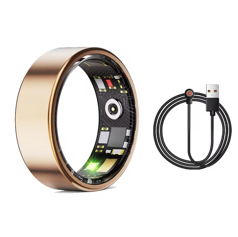 2026 New smart ring equipped with healthmonitor sleep monitor, men's and women's waterproof multifunctional sports ring