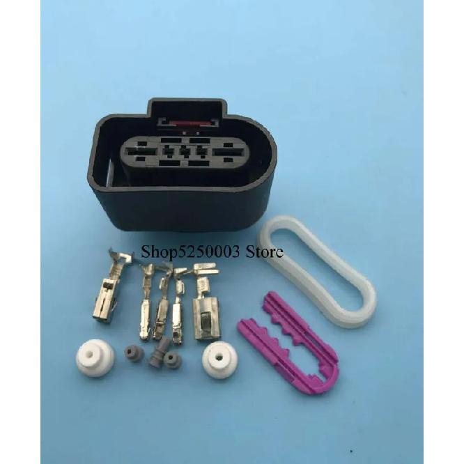 5sets 5pin Hybrid 1.5mm 6.3mm Auto Female Housing Plug Modified Parts Wiring Harness Connector 1K0919231