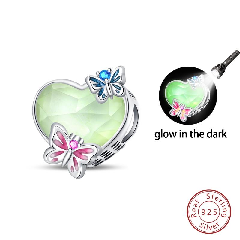 Modă Cupru Arc Colorat Fluture Flori Farmece Margele Se Potrivesc Brățări Originale Qikaola Bijuterii Fine DIY