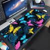 Magical Colorful Butterfly Mousepad Non-slip Suitable For Office Computers Laptops E-sports Game Desk Mats XXL Keyboard