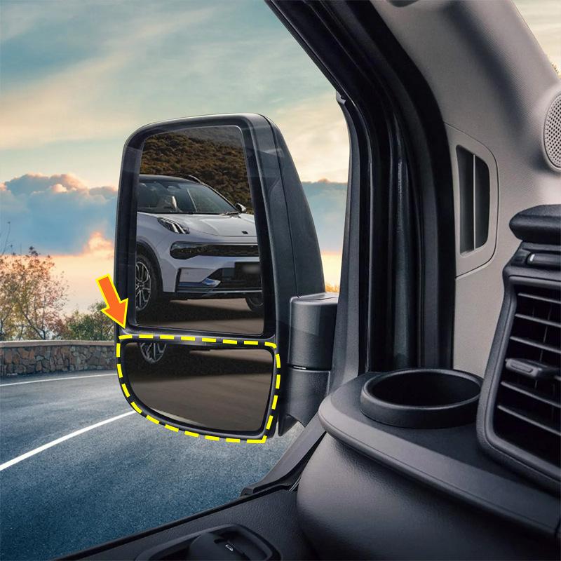 For 14-21 Models of Ford Transit MK8 V363 Car Reversing Lens Heating Rearview Lens Replacement