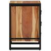 Nightstand Brown 40 X 40 X 59 Cm Solid Acacia Wood