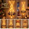 Warm White Lights Light-emitting Birth Scene Wall Decoration  Home Indoor Decor