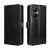 For Huawei Enjoy 80 PU Leather Case with Strap Crazy Horse Texture Phone Wallet Cover