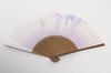 Hasegawa Women's Kyoto Fan with Pouch and Presentation Box (Wisteria)