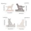 Cats Resin Molds Dog Silicones Molds for Making Tealight Holder Decorations Holiday Gift Room Decorations DIY Craft