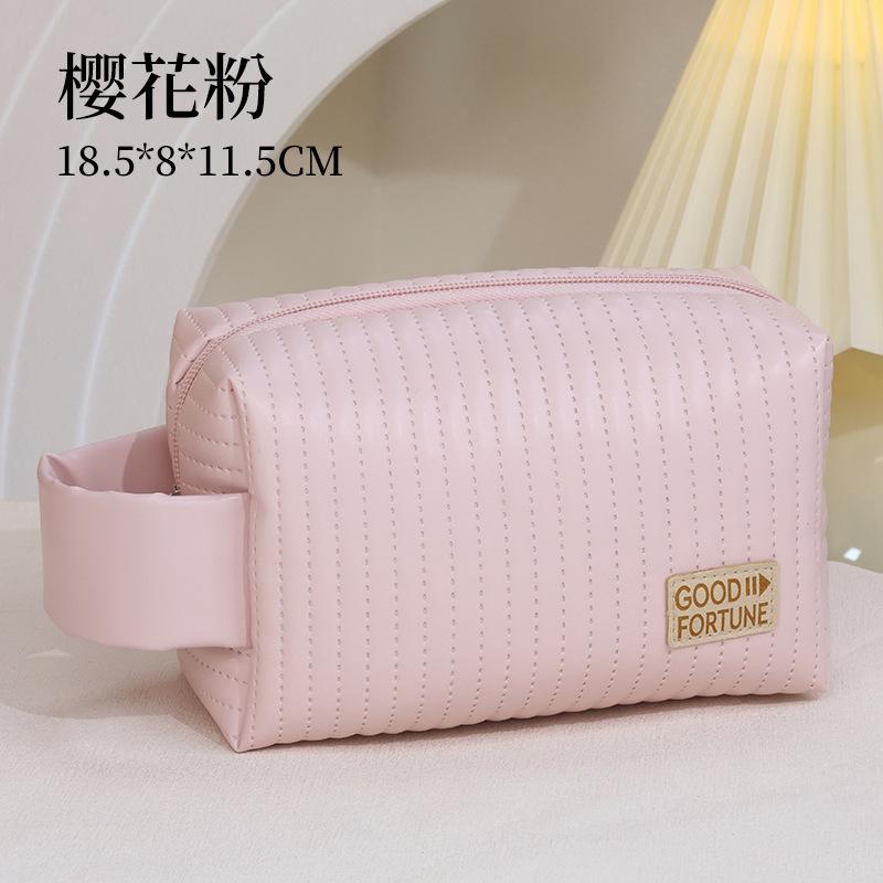Cream cake portable cosmetic bag large capacity high value travel portable cosmetic storage bag wash cosmetic bag