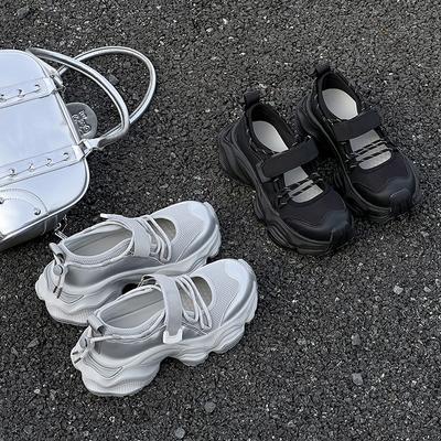 Mesh Women Platform Sneakers Casual Flats Sport Shoes Summer Brand Breathable Running Shoes Sandals Hiking Mujer Zapatos