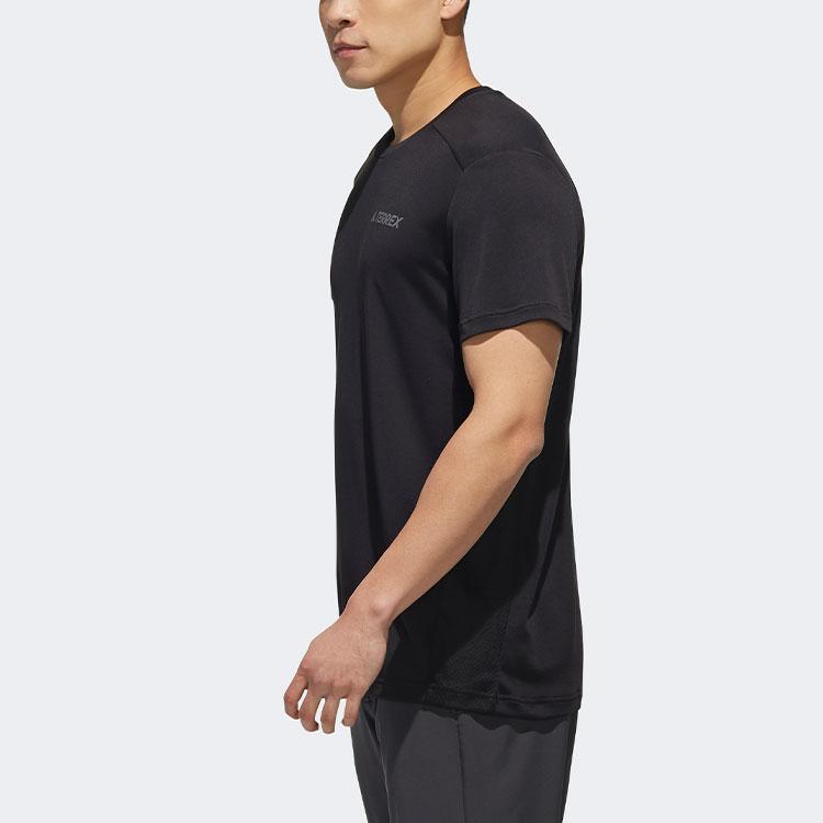 Adidas Xplr Act SS Tee Men Tops Black DW4195