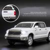 Toyota Tundra Pickup-Trucks im Maßstab 1/32, Druckguss-Autos, Modellspielzeug, Zinklegierungsspielzeug mit Ton und Licht, Rückzug, Geburtstagsgeschenke für Kinder