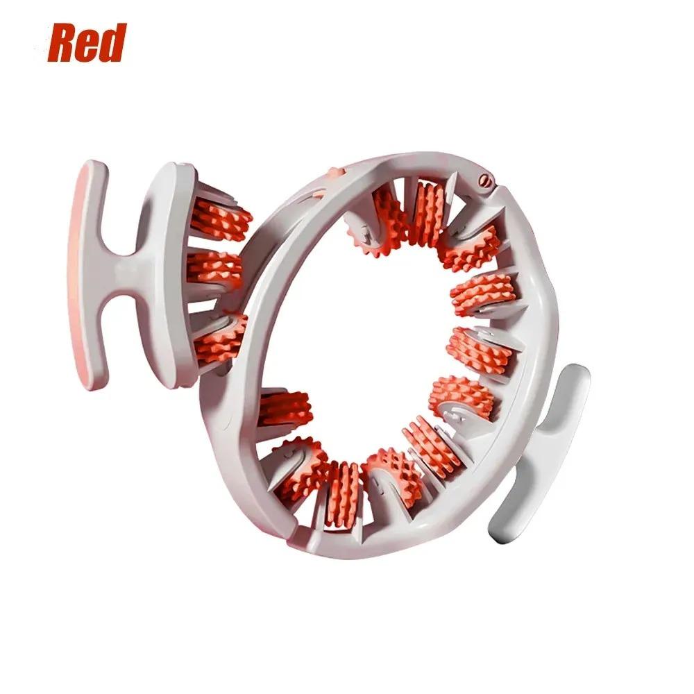 Round Massager Roller For Waist Abdominal Muscles Ring Leg Clip Stovepipe  To Clear The Meridian Portable Cellulite Massage