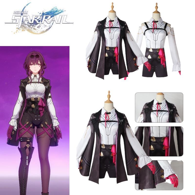Honkai Star Rail Kafka Game Cosplay Costume Halloween Party Comic Con Up Dress