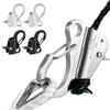 3/8 Inch Boat Anchor Hook 5/8 Inch Quick Release Bumper Convenient Boat Fender Clip  Marine Use