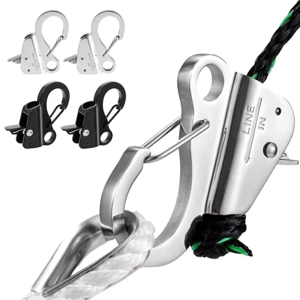 3/8 Inch Boat Anchor Hook 5/8 Inch Quick Release Bumper Convenient Boat Fender Clip  Marine Use