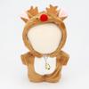 CLOGRATIA Plush Clothes, 10cm, Stuffed Animal Clothes, Chibi Plush, Oshi Plush, Chill Kigurumi, Dress-up, Oshi Activity (Reindeer)