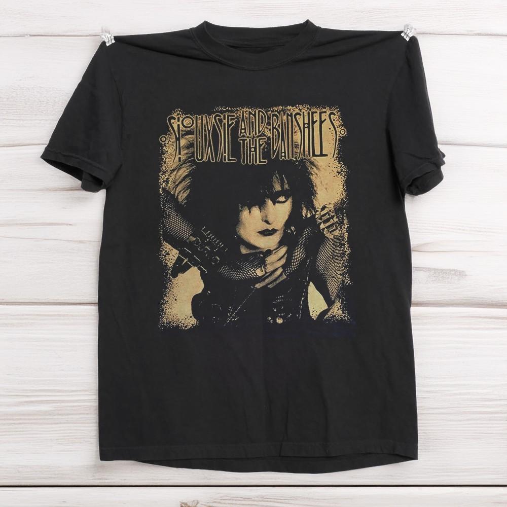 HOT Siouxsie and The Banshees Tee Black Cotton Tshirt Size S5XL Unisex T-Shirt XXL