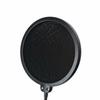 SD GAZER PF1 Pop Guard, Pop Blocker, Pop Filter for Vocal Recording, Home Recording, and Streaming - Dual-Layer Construction for Clear Recording, Blac