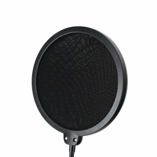 SD GAZER PF1 Pop Guard, Pop Blocker, Pop Filter for Vocal Recording, Home Recording, and Streaming - Dual-Layer Construction for Clear Recording, Blac