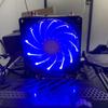 CPU Cooler 2 Pure Copper Heat-pipes 3PIN/4PIN PWM Cooling Fan Blue Light for LGA 775 1150 1155 1200 1700 X79 X99 2011 AM3 AM4