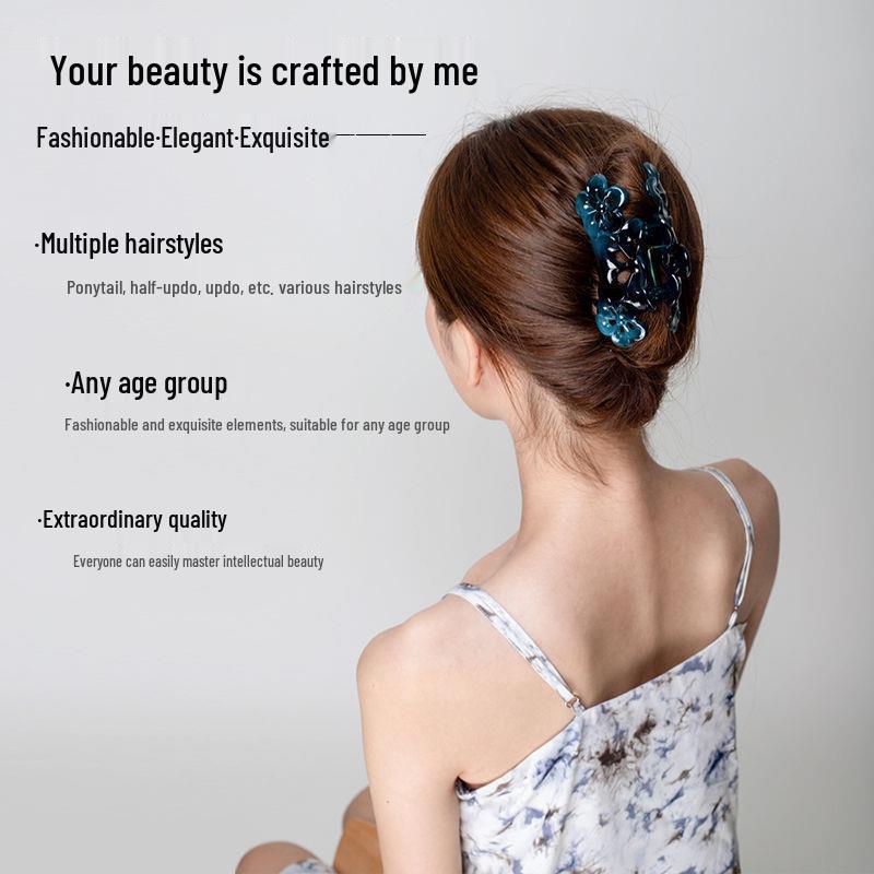 Large & Medium Drop-Resistant Hair Claw Clip: Versatile Ponytail & Styling Accessory for Women