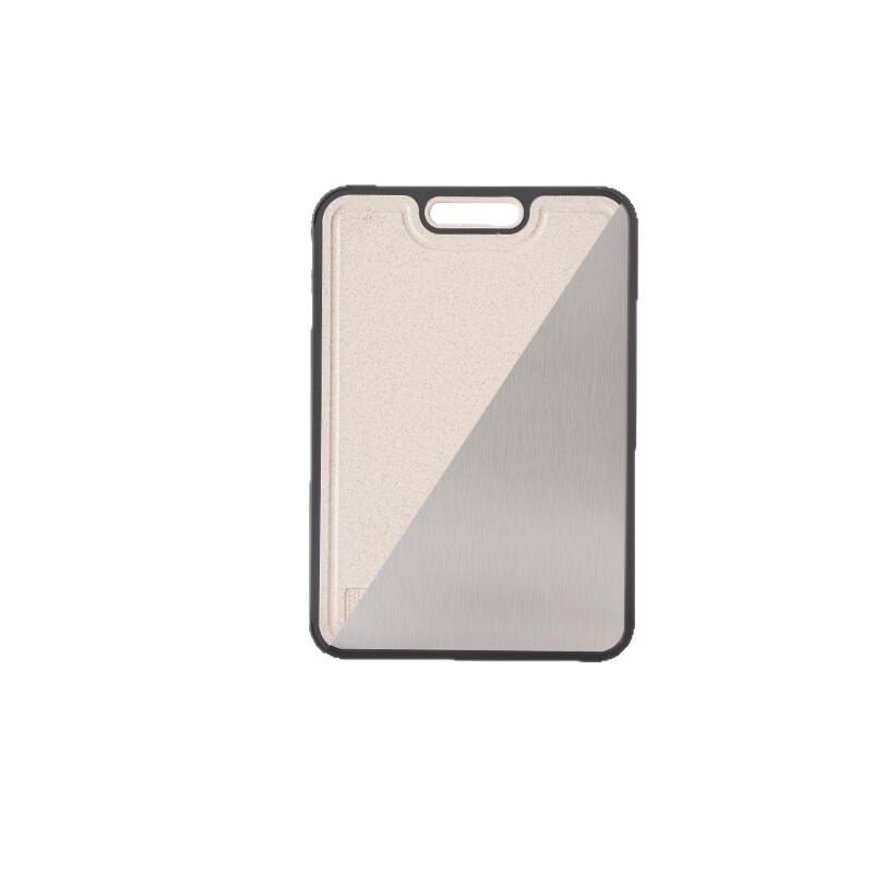 Abdo Titanium & Wheat Fiber Double-Sided Cutting Board with Grinding Station