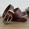 Retro Fashion Trend Leather Belt Women'S First Layer Cowhide Casual Jeans Belt Women