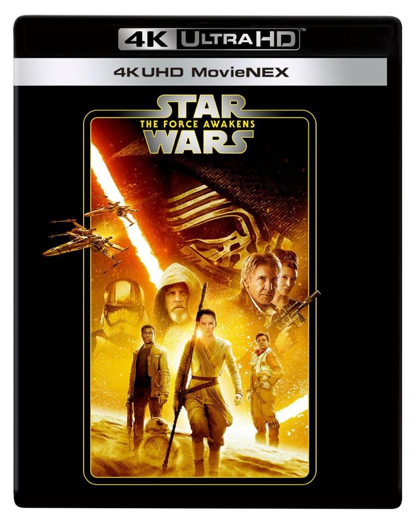 Star The Force Awakens 4K UHD MovieNEX ULTRA HD Digital Copy MovieNEX Star Wars Celebration Japan 2025 Logo Sticker Star Wars Wars [4K + Blu-ray + +