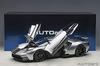 AUTOart 1/12 Scale Ford GT 2017 Metallic Silver/Black Stripes Finished Product 12108