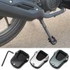 Kickstand Plate Aluminum Alloy Parking Support Stand Wear-Resistant Heavy-Duty Motorbike Accessories For Daily Commuting Camping