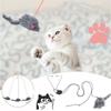 Hook Plush Self-excited Hanging Door Type Interactive Toy Cat Supplies Cat Scratch Rope Cat Stick
