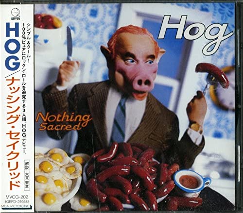 

CD HOG - Nothing Sacred MVCG202PROMO Japan ObiRock Used