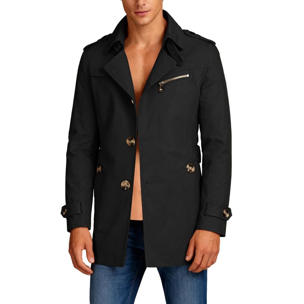 Men's  Leisure  Big Size  MAO  Windbreaker  Coat