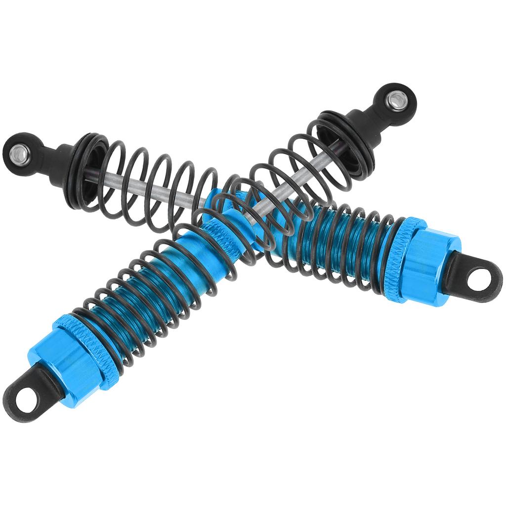 Amortizor de șoc reglabil de 110 mm Amortizor cu arc complet metalic, potrivit pentru Traxxas Slash 2WDBlue