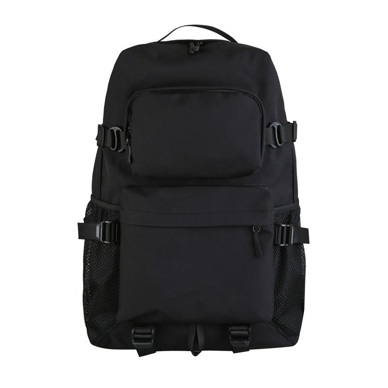 Couple Backpack Street Trendy Backpack Female Korean Version Simple Campus Computer Schoolbag College Student Leisure Travel Bag
