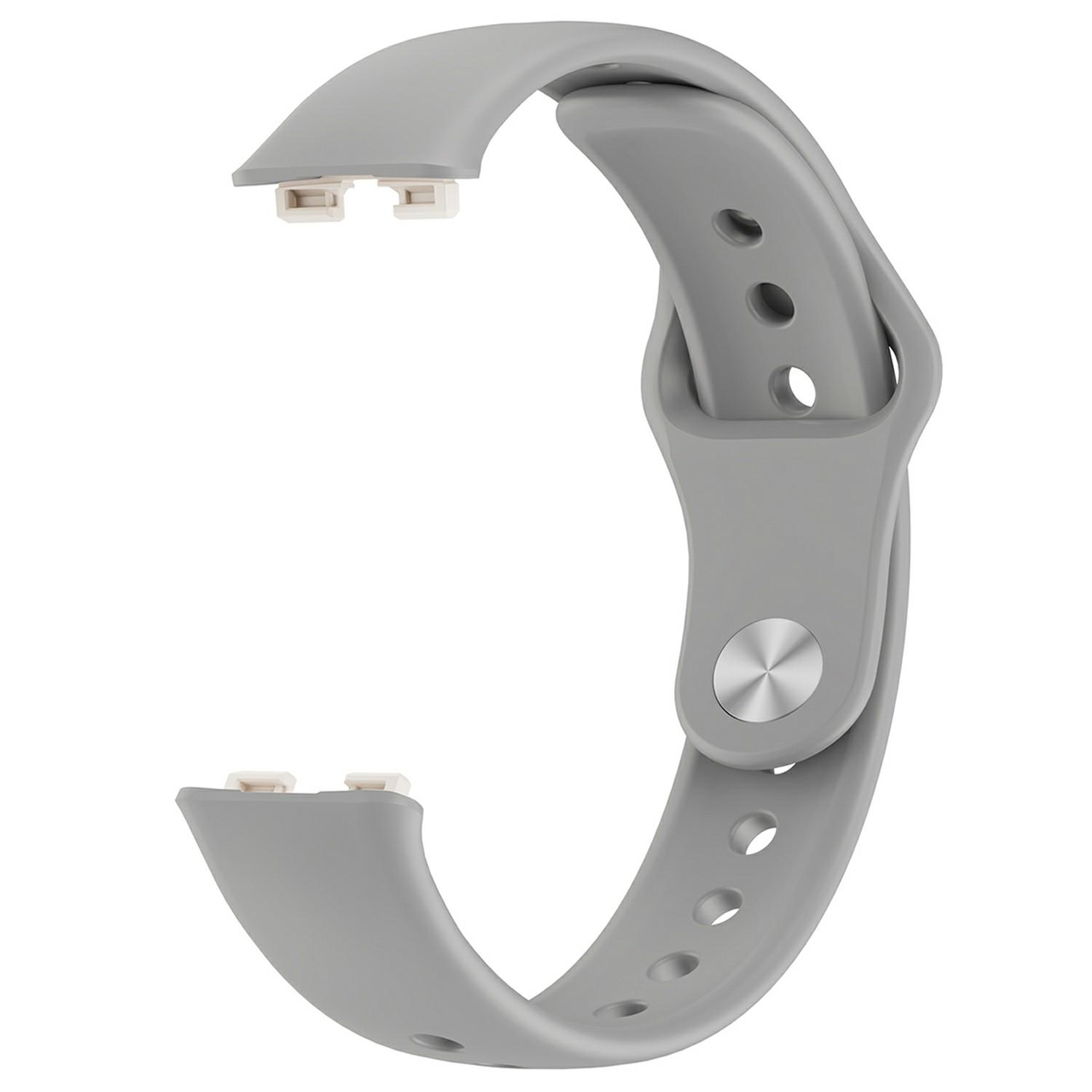 

Silicone Wristband for Huawei Band 10/Band 9 NFC/9/8 NFC/8 Replacement Adjustable Watch Strap Grey