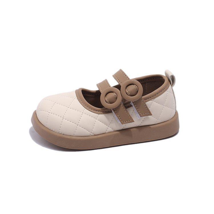 Girls' leather shoes Spring and Autumn 2025 new children's Xiaoxiangfeng princess shoes foreign Mary Jane baby soft-soled Doudou shoes