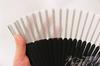 Folding Cherry Blossom 123009 Asahi-O Fan, Design, Black/Navy,